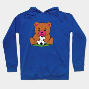 Little Bear soccer player Hoodie